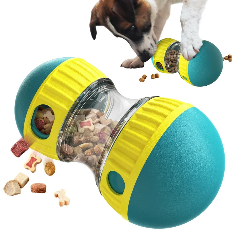 Pet Dog Treat Dispenser Toy For Small Medium Large Dogs Interactive Leaking Food Toy Adjustable Slow Feeder Training Beagle Cat