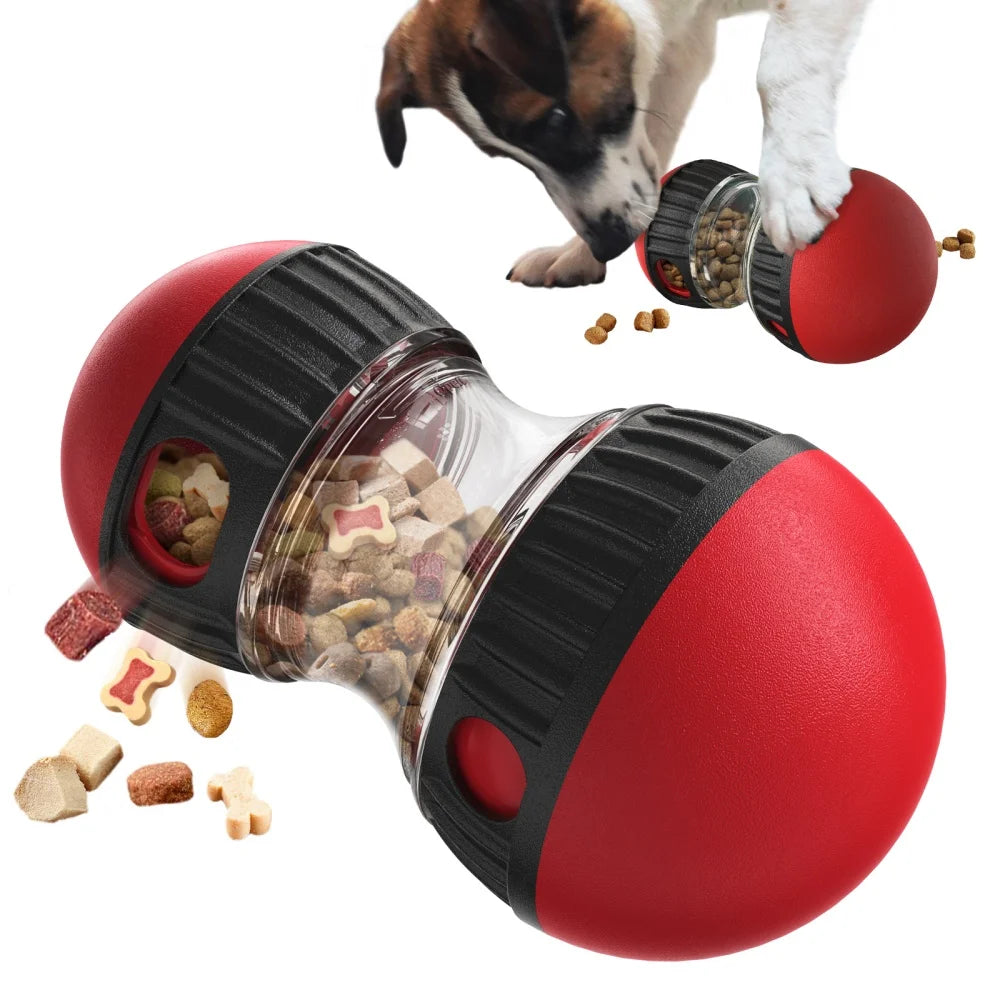 Pet Dog Treat Dispenser Toy For Small Medium Large Dogs Interactive Leaking Food Toy Adjustable Slow Feeder Training Beagle Cat