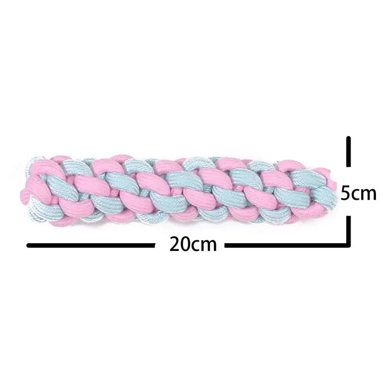 Dog Toy for Small Dogs Chew Toys Large Pet Accessories Grinding Teeth Cotton Rope Training Intelligence Ball Pupply Supplies