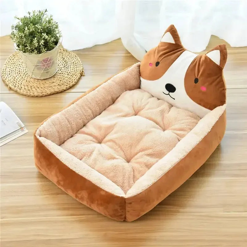 Dog Beds for Small Dogs Bed Large Pets Accessories Pet Products Cats Puppy Mat Medium Supplies Sofa Blanket Big Kennel Cushion