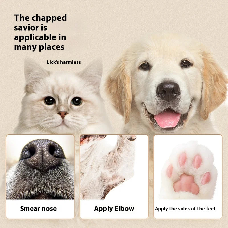 Avocado Sea Buckthorn Shea Pet Paw Protection Cream Foot Cracking Cream Dog Cleaning and Washing Plant Essence Foot Protection