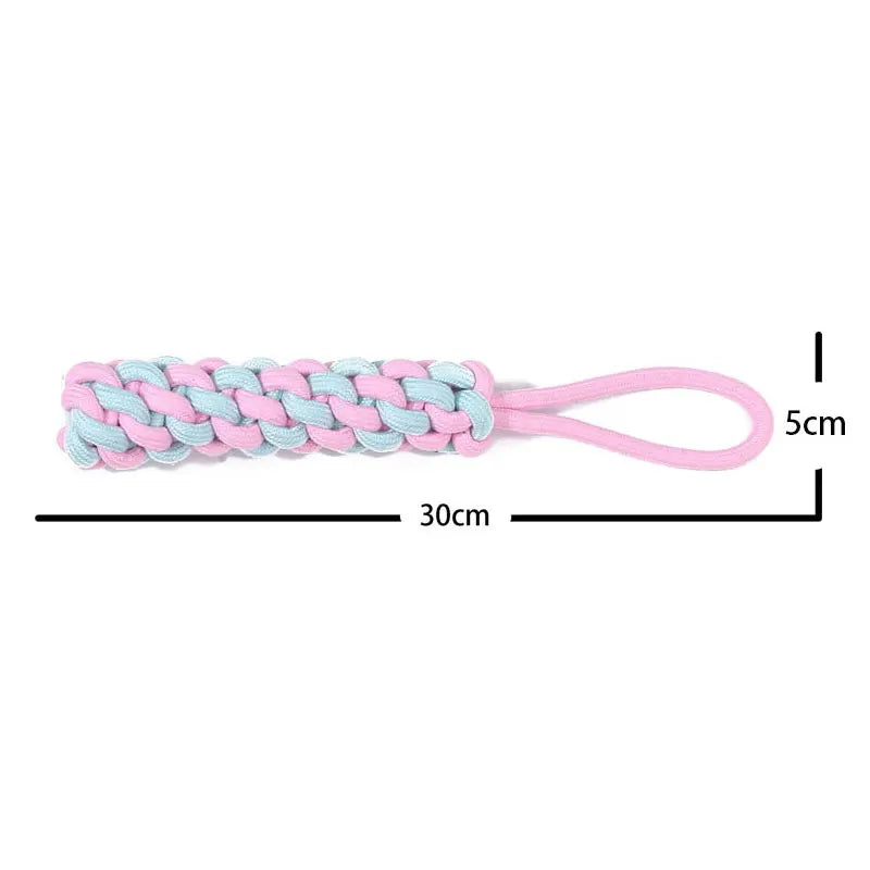 Dog Toy for Small Dogs Chew Toys Large Pet Accessories Grinding Teeth Cotton Rope Training Intelligence Ball Pupply Supplies