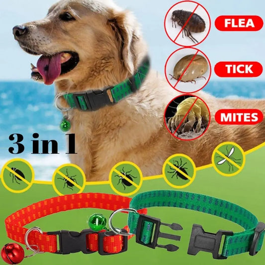 Effective Adjustable Outdoor Mosquitoes Insecticidal Pet Suppies Dog Collar Neck Strap Anti Flea Mite Tick