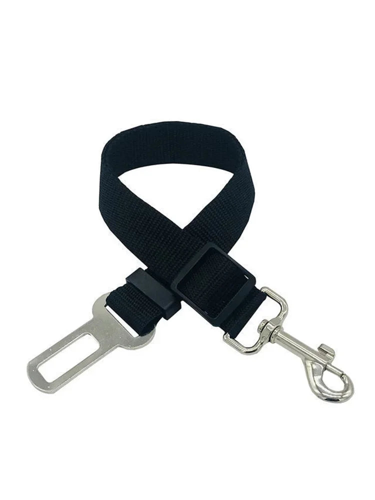 Pet Dog Safety Rope, Car Mounted Pet Traction Belt, Pet Adjustable Traction Rope, Car Used Pet Dog Supplies, Black, Red, Blue, P