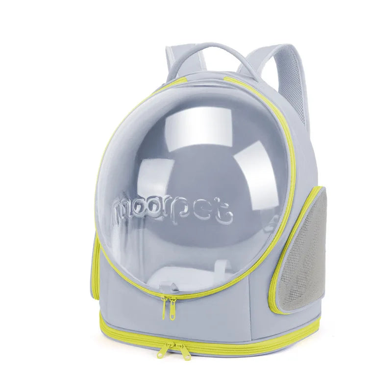 Pet Cat Carrying Bag Space Backpacks Breathable Portable Transparent Backpack Puppy Dog Transport Carrier Space Capsule Bags