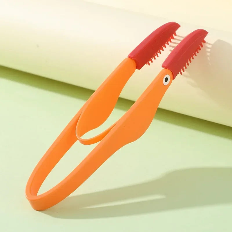 1PC Soft Silicon Cat Dog Pet Tear Brush Eye Cleaning Comb Eye Poop Clip Soft Brush Pet Supplies Cat Dog Knotting Brush