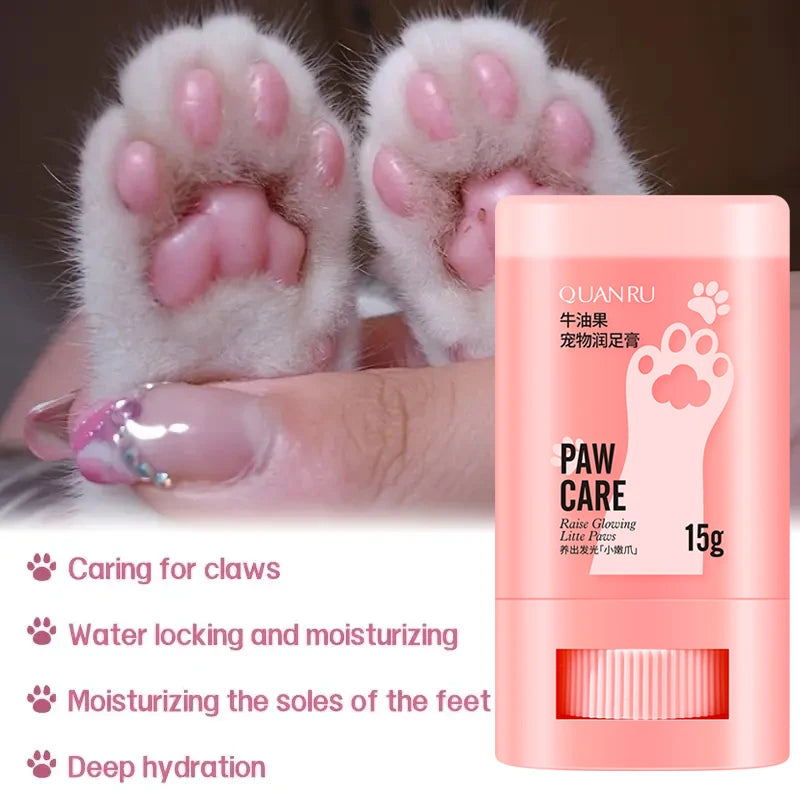 Pet paw care cream, rich in natural plant ingredients, gentle moisturizing, alcohol free, pet care moisturizing cream